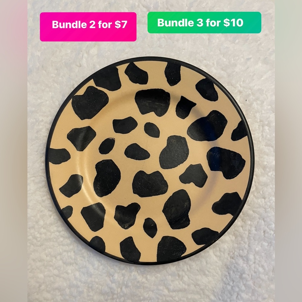 Fun Animal Print Plate